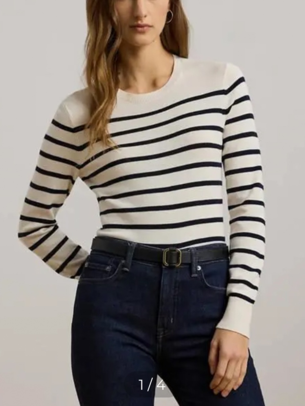 Polo Ralph Lauren Women's Striped Cotton-Blend